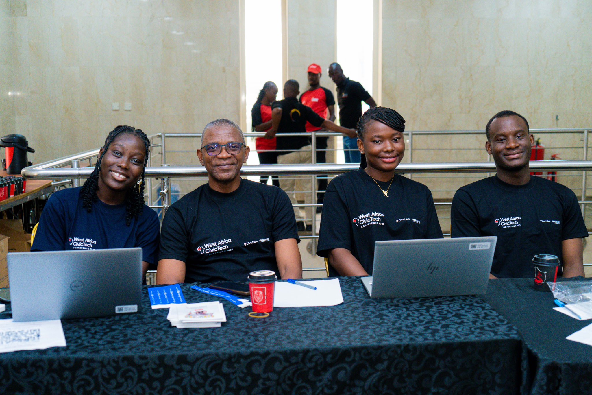 Young people at Civic Hive Civic Tech Conference in Lagos, Nigeria